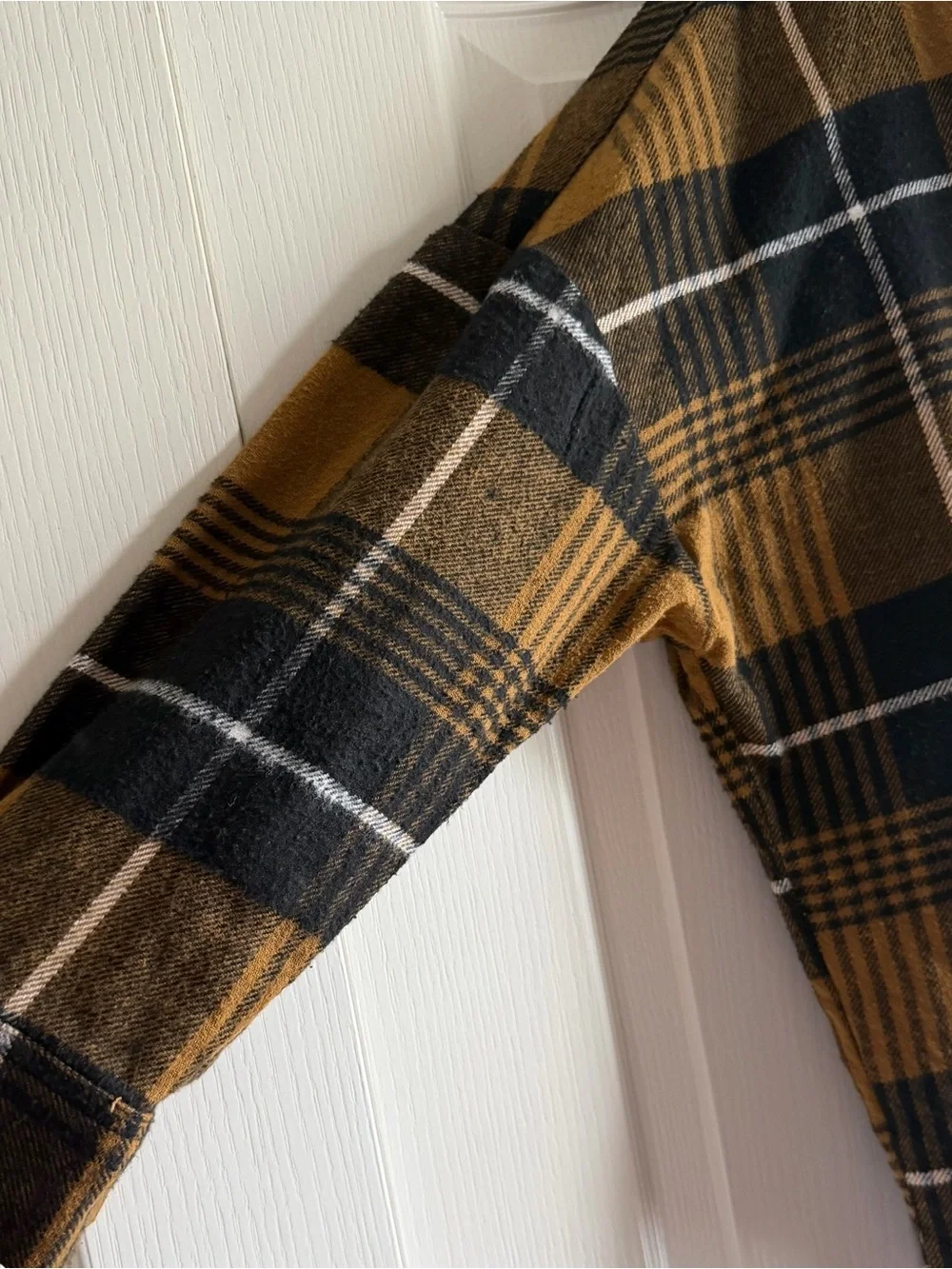 French Connection Flannel Rhodes Oversized Plaid Shirt